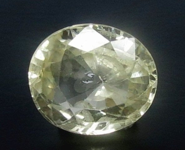 4.93/CT Natural Yellow Sapphire With Govt Lab Certificate (45510)