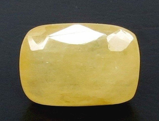 6.39/CT Natural Yellow Sapphire With Govt Lab Certificate (6771)