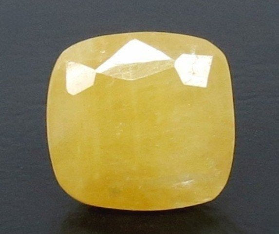 5.58/CT Natural Yellow Sapphire With Govt Lab Certificate (2331)