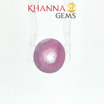 Load image into Gallery viewer, 5.44/CT Natural Purple Sapphire Stone with Govt Lab Certificate-10391D42102