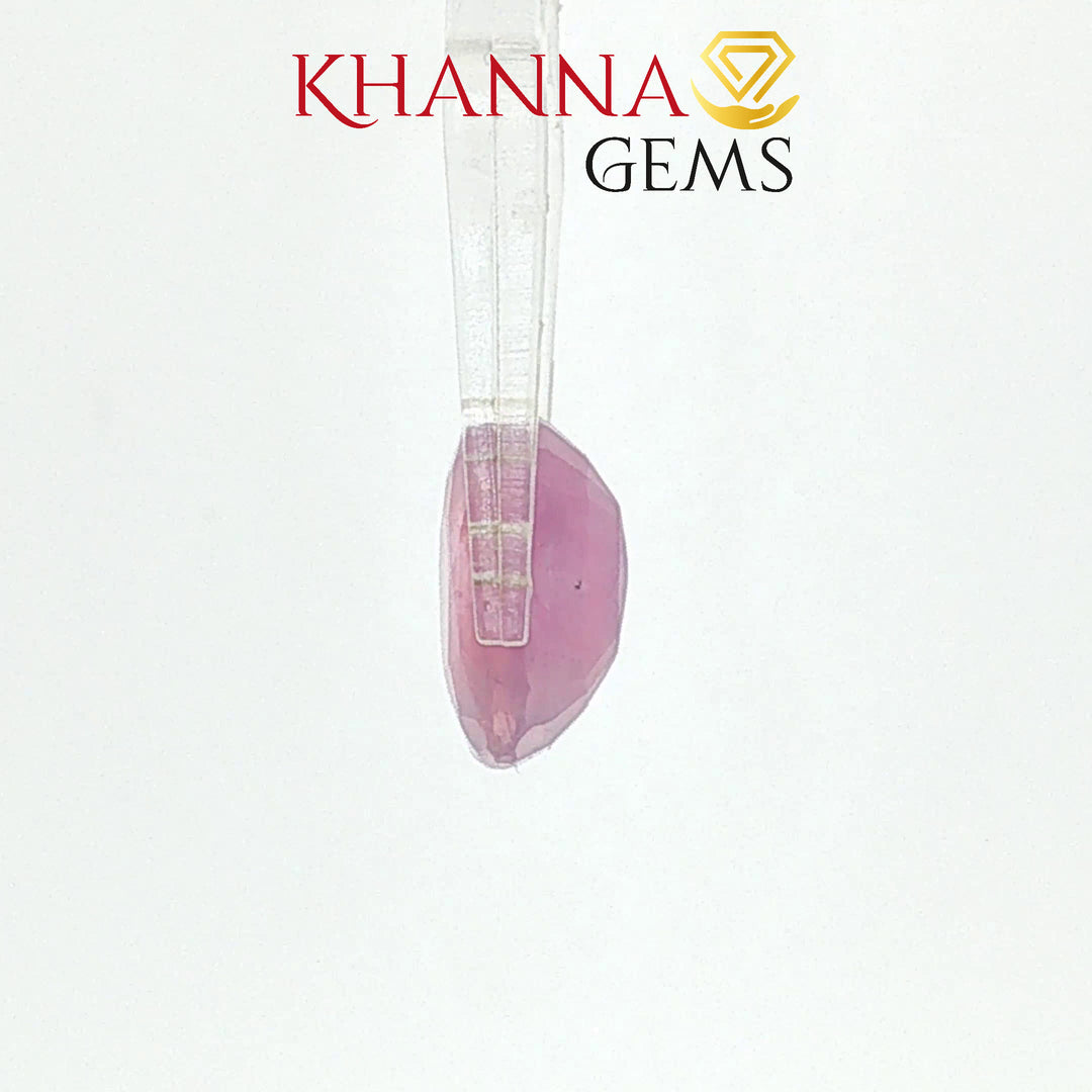 5.44/CT Natural Purple Sapphire Stone with Govt Lab Certificate-10391D42102