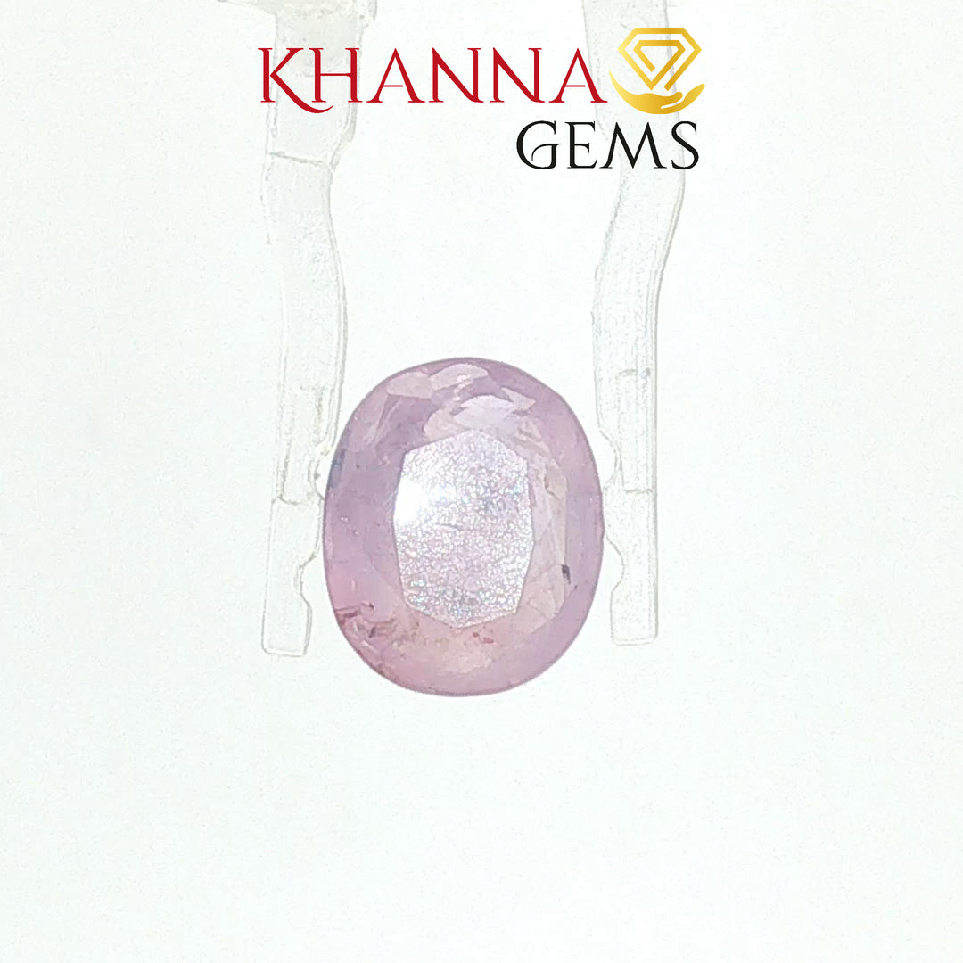 4.62/CT Natural Purple Sapphire Stone with Govt Lab Certificate-10391D42103
