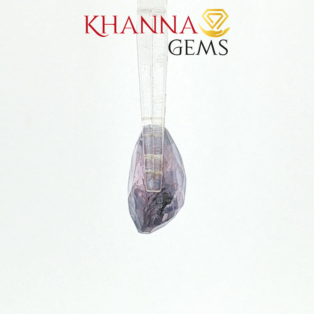 5.74/CT Natural Purple Sapphire Stone with Govt Lab Certificate-136893