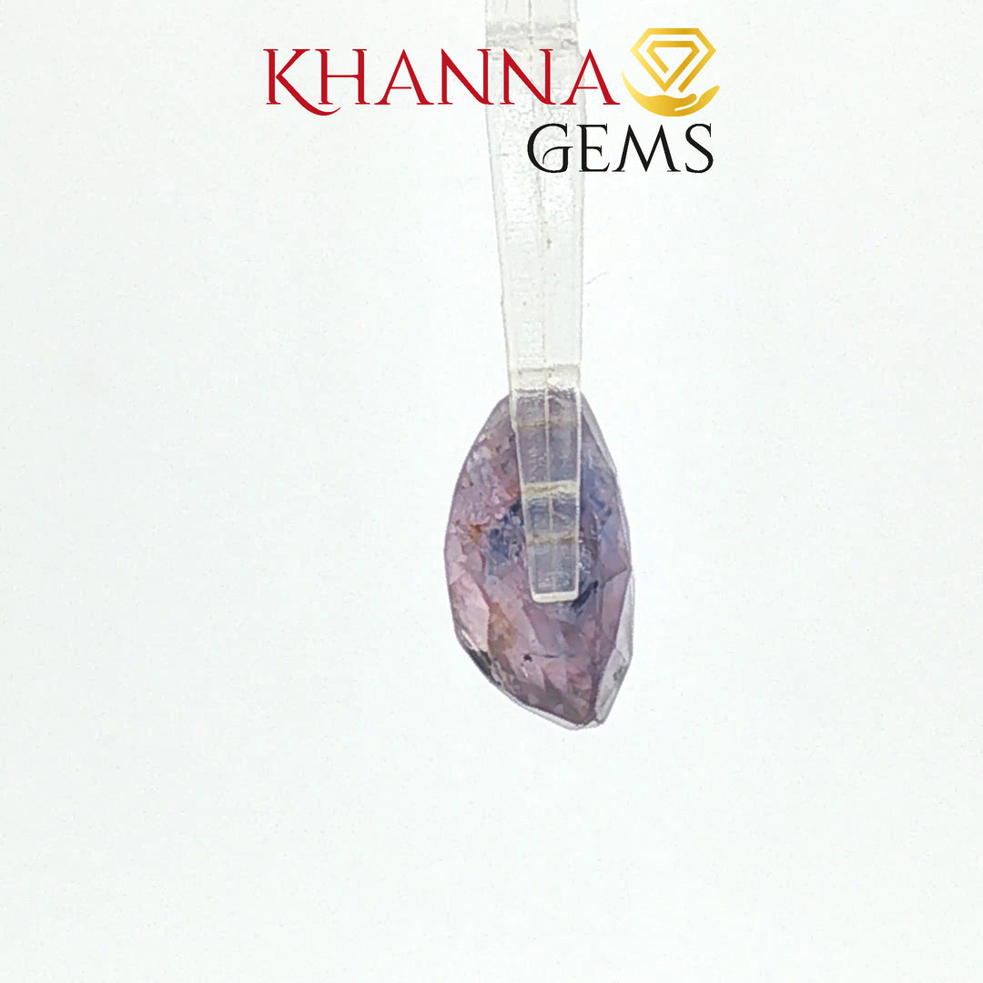 5.74/CT Natural Purple Sapphire Stone with Govt Lab Certificate-136893