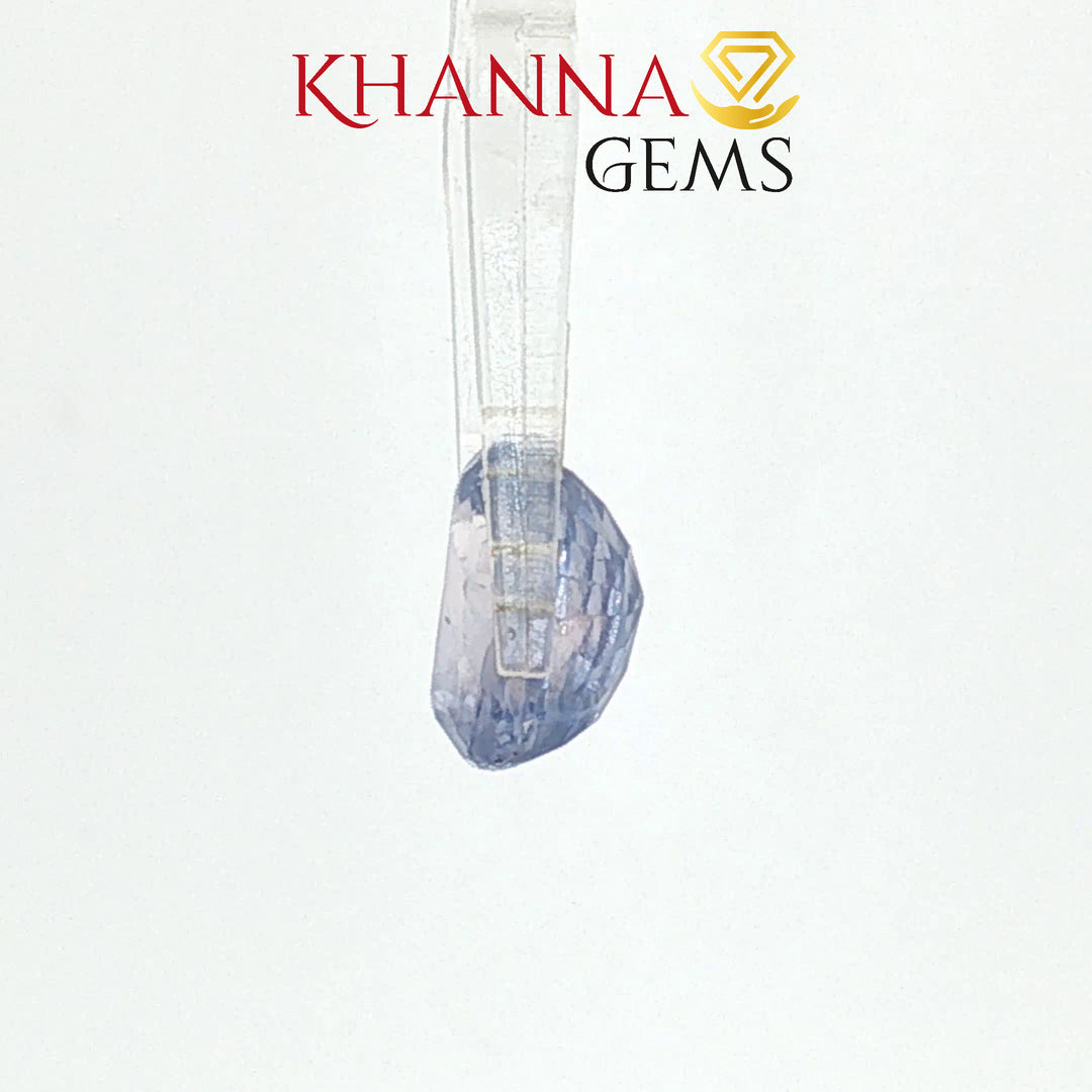 3.34/CT Natural Purple Sapphire Stone with Govt. Lab Certificate-73409