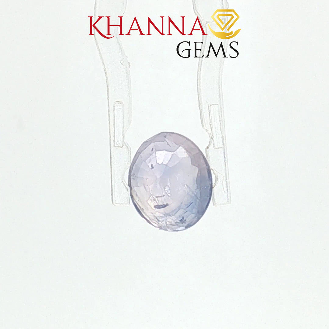 3.34/CT Natural Purple Sapphire Stone with Govt. Lab Certificate-73409