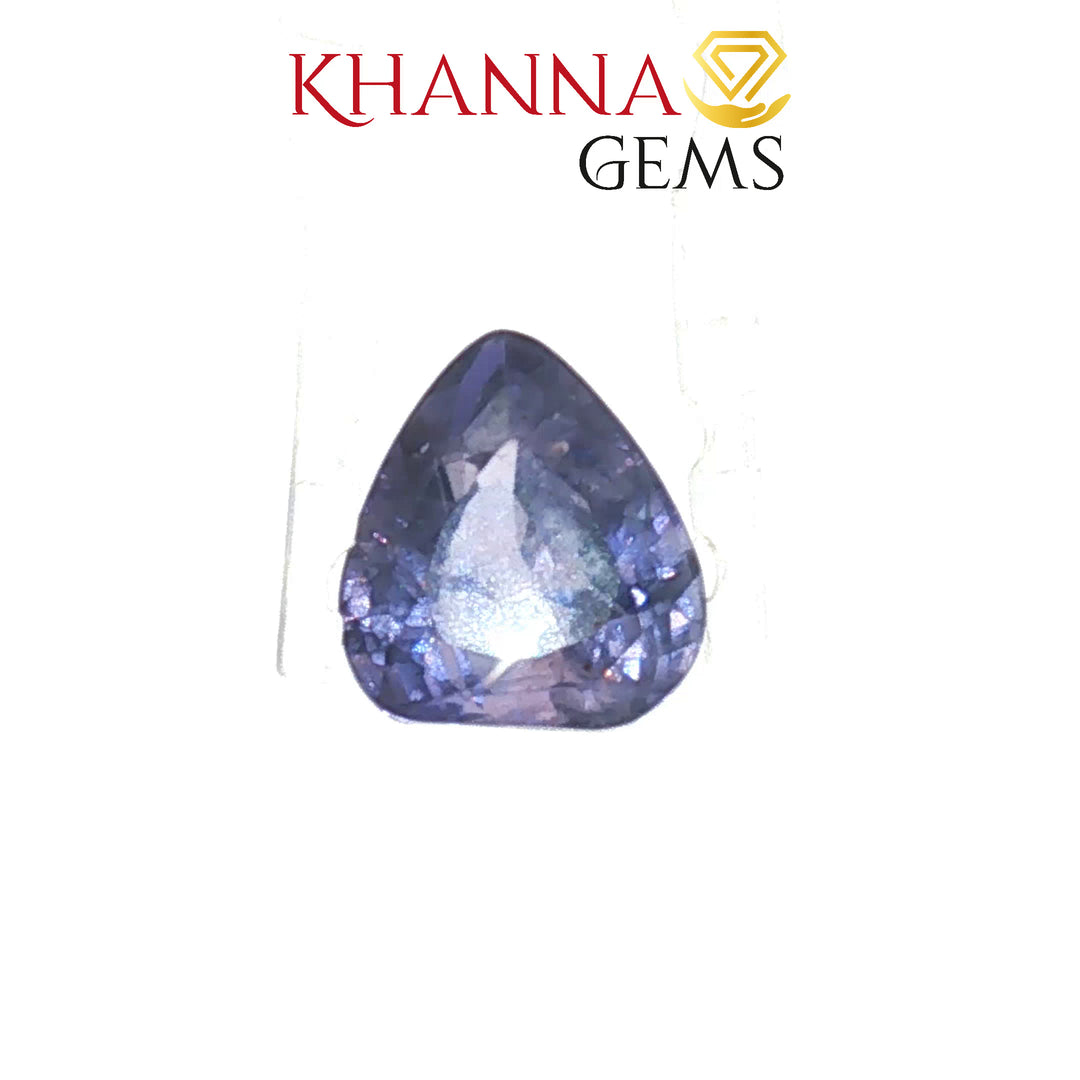 5.51/CT Natural Purple Sapphire Stone with Govt. Lab Certificate-74600
