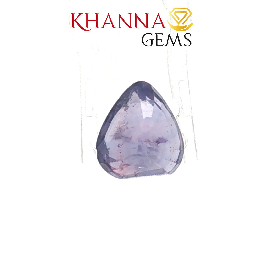 5.51/CT Natural Purple Sapphire Stone with Govt. Lab Certificate-74600