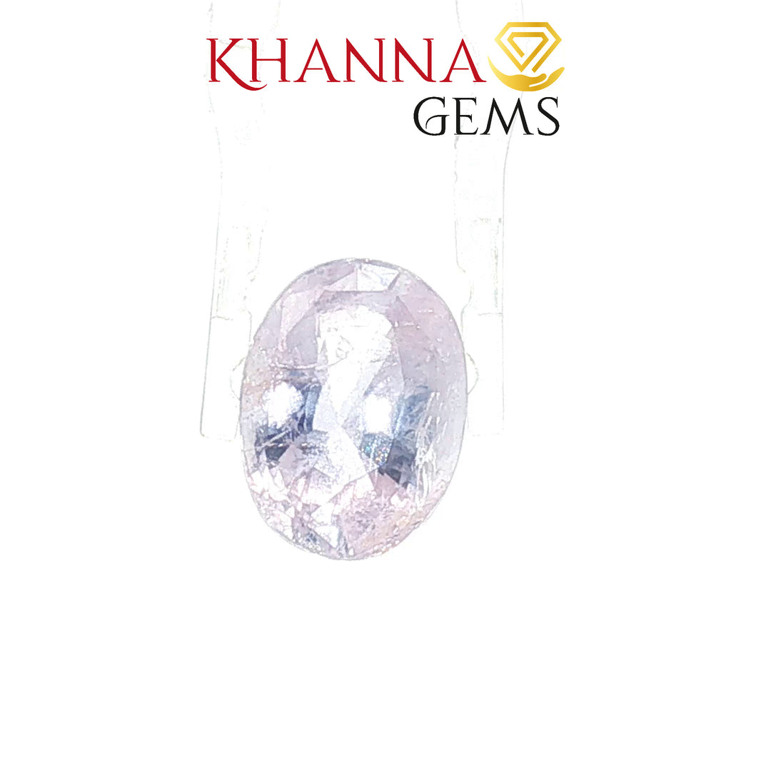 6.52/CT Natural Purple Sapphire Stone with Govt. Lab Certificate-93423
