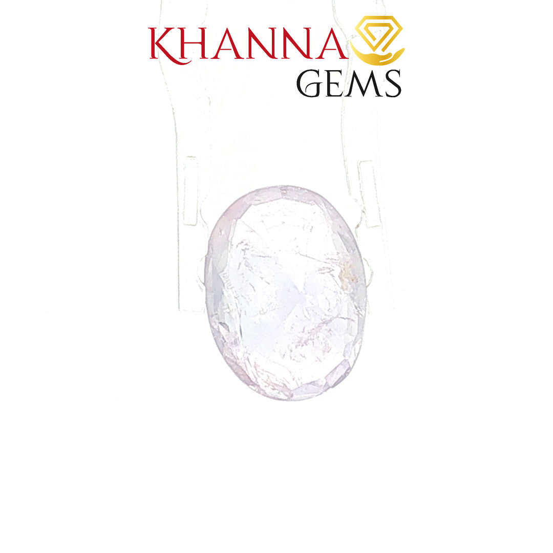 6.52/CT Natural Purple Sapphire Stone with Govt. Lab Certificate-93423