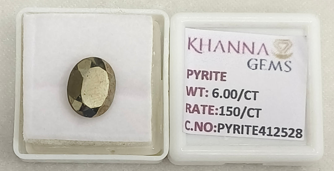 6.00/CT Golden Pyrite Gemstone