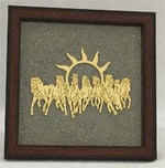 Load image into Gallery viewer, PYRITE DUST 7 HORSES FOR HEALING AND PROSPERITY
