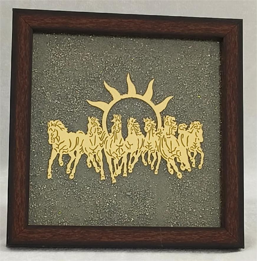 PYRITE DUST 7 HORSES FOR HEALING AND PROSPERITY