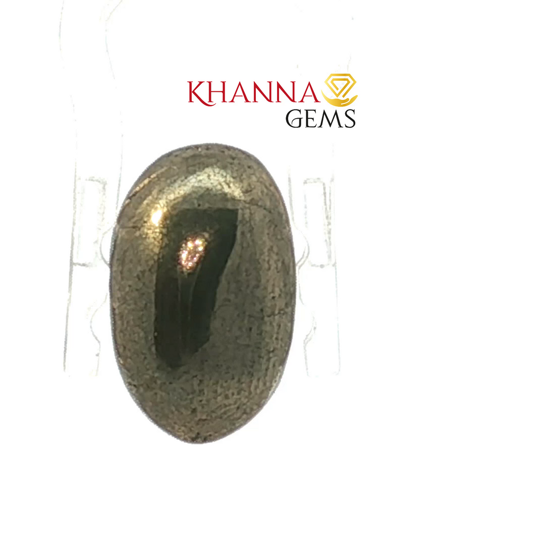 9.4/CT Natural Certified Pyrite Gemstone -PYRITE412540