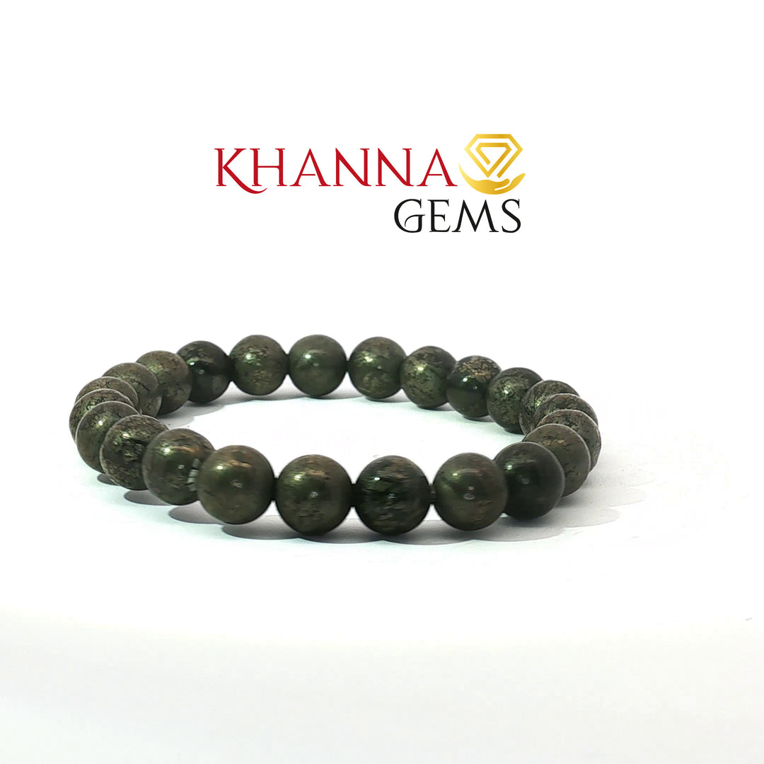 Natural Pyrite Bracelet