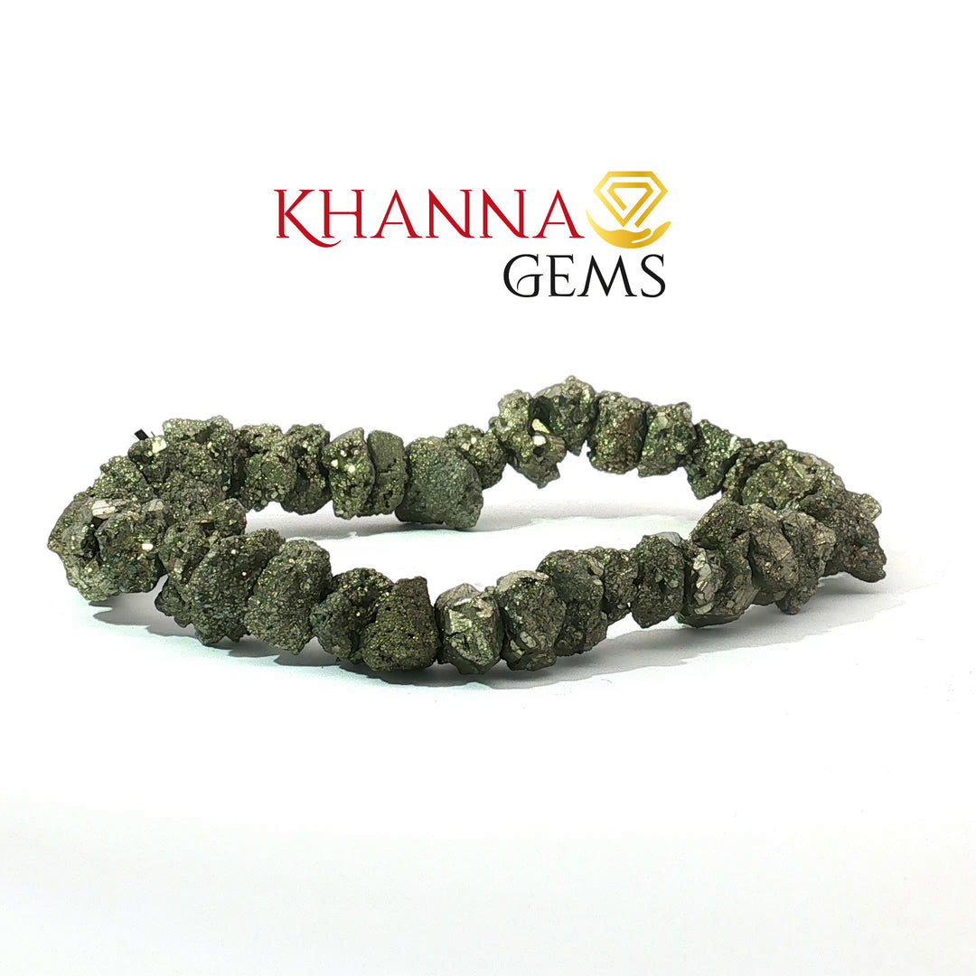 Natural Raw Pyrite Bracelet