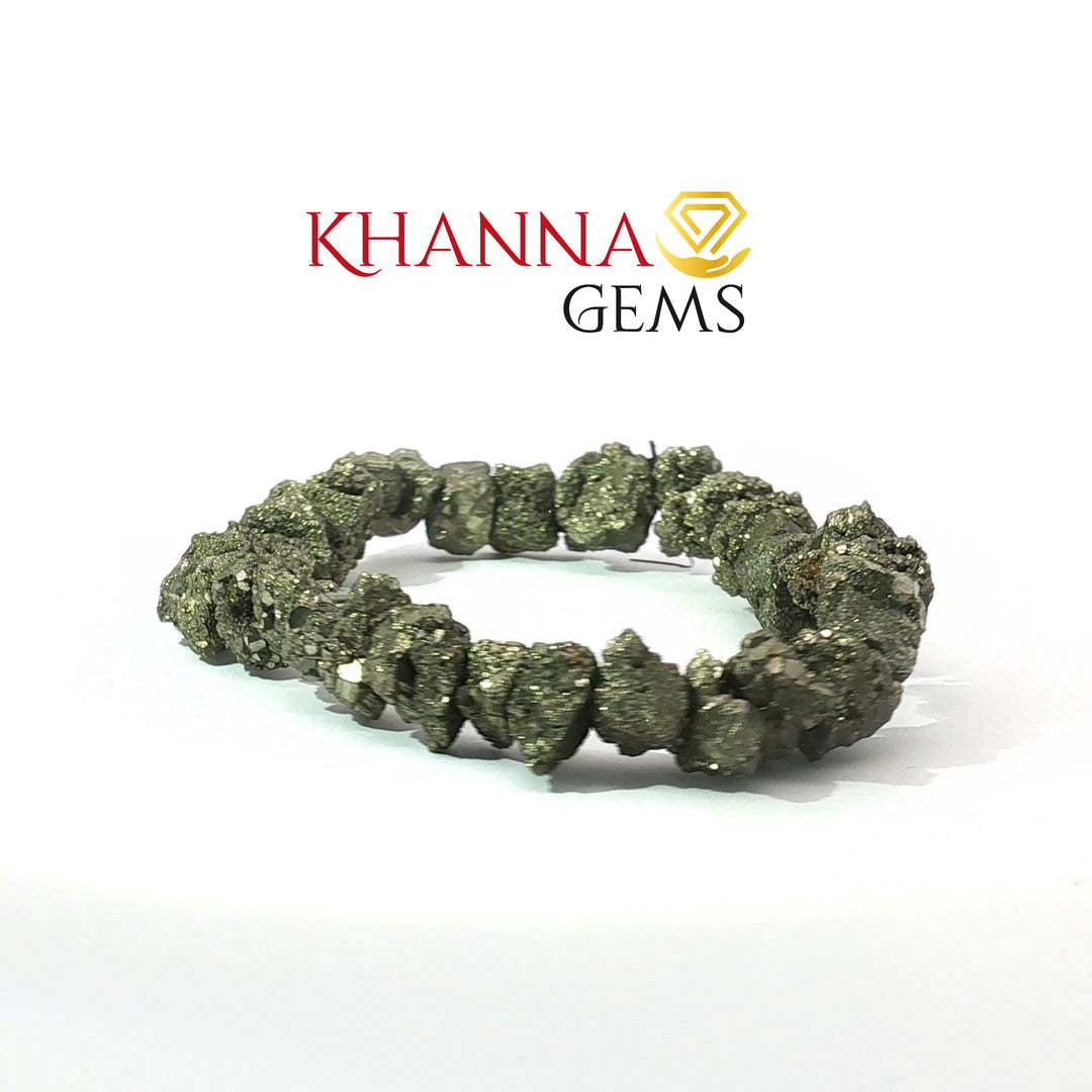 Natural Raw Pyrite Bracelet