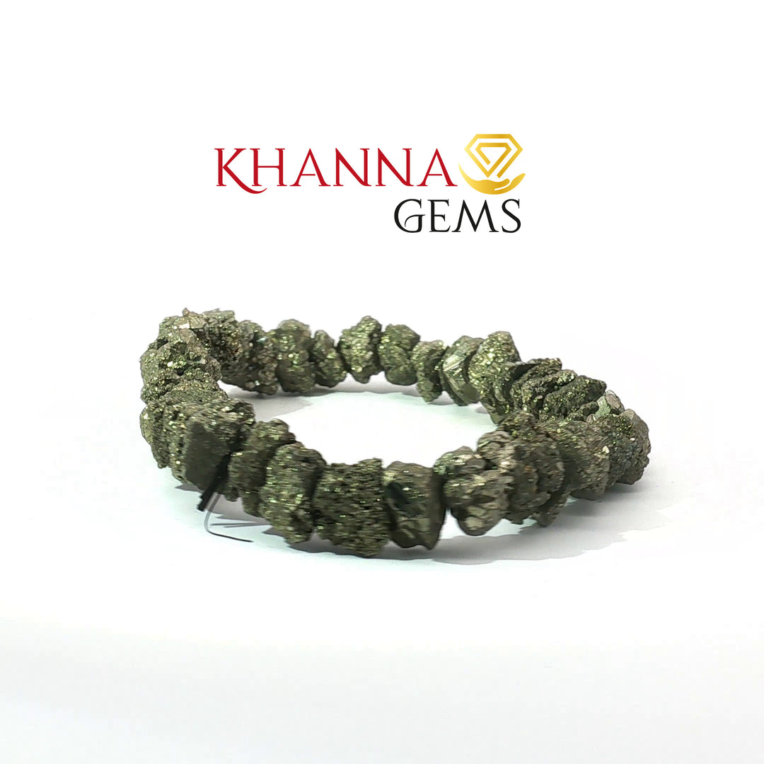 Natural Raw Pyrite Bracelet