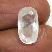 5.12/CT Natural White Sapphire with Govt Lab Certificate-111445