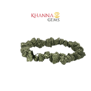 Premium Raw Pyrite 8mm Natural Gemstone Beads – NOO6013