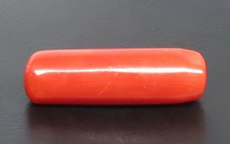 6.72/CT Natural Red Coral With Govt. Lab Certificate-10833D43732
