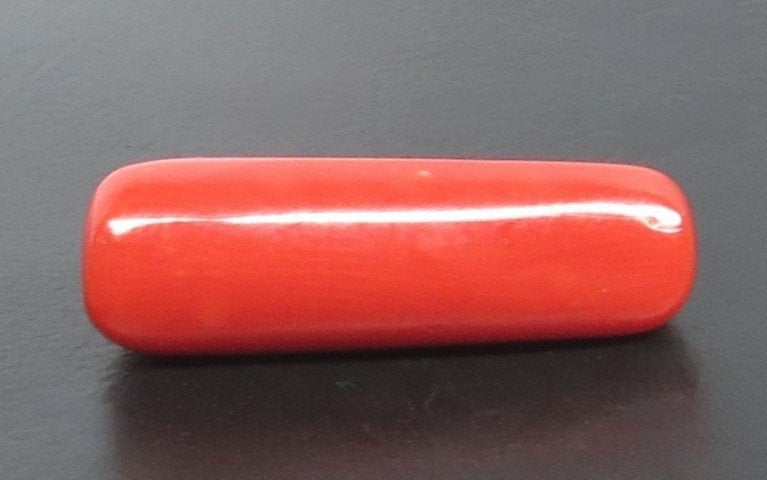 6.58/CT Natural Red Coral With Govt. Lab Certificate-10833D43739