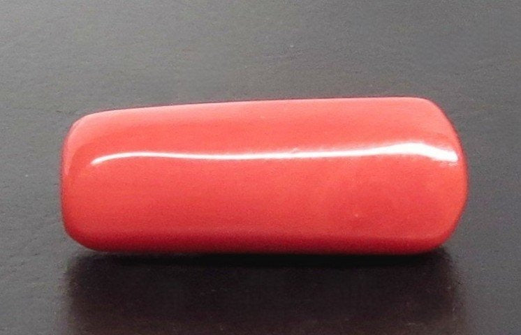 6.77/CT Natural Red Coral With Govt. Lab Certificate-10833D43740