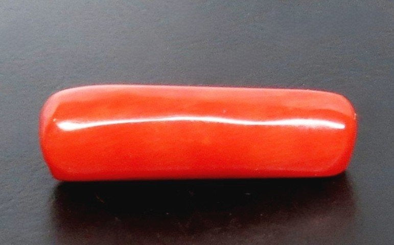 7.58/CT Natural Red Coral With Govt. Lab Certificate-10833D43742