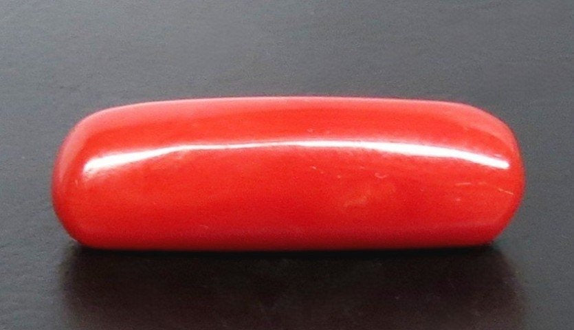 5.76/CT Natural Red Coral With Govt. Lab Certificate-10833D43746