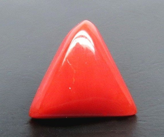 7.45/CT Natural Red Coral With Govt. Lab Certificate-10952D44243