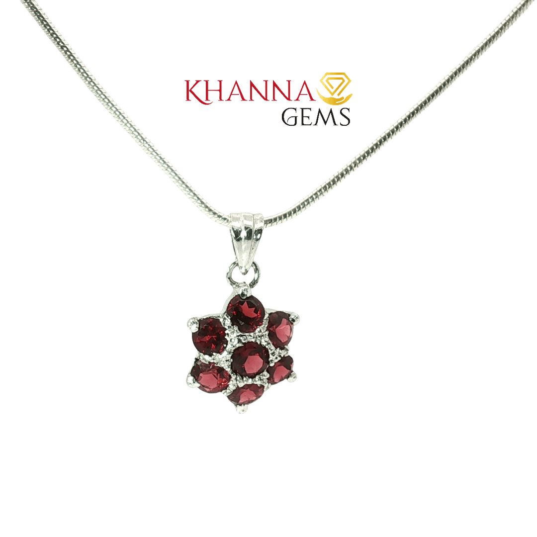 3.20/GM Red Garnet Pendent - N0020
