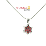 Load image into Gallery viewer, 3.20/GM Red Garnet Pendent - N0020