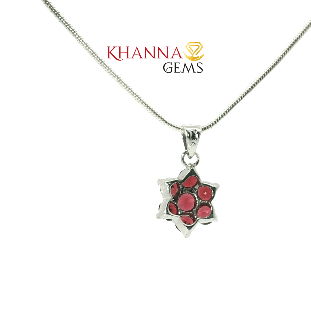 3.20/GM Red Garnet Pendent - N0020