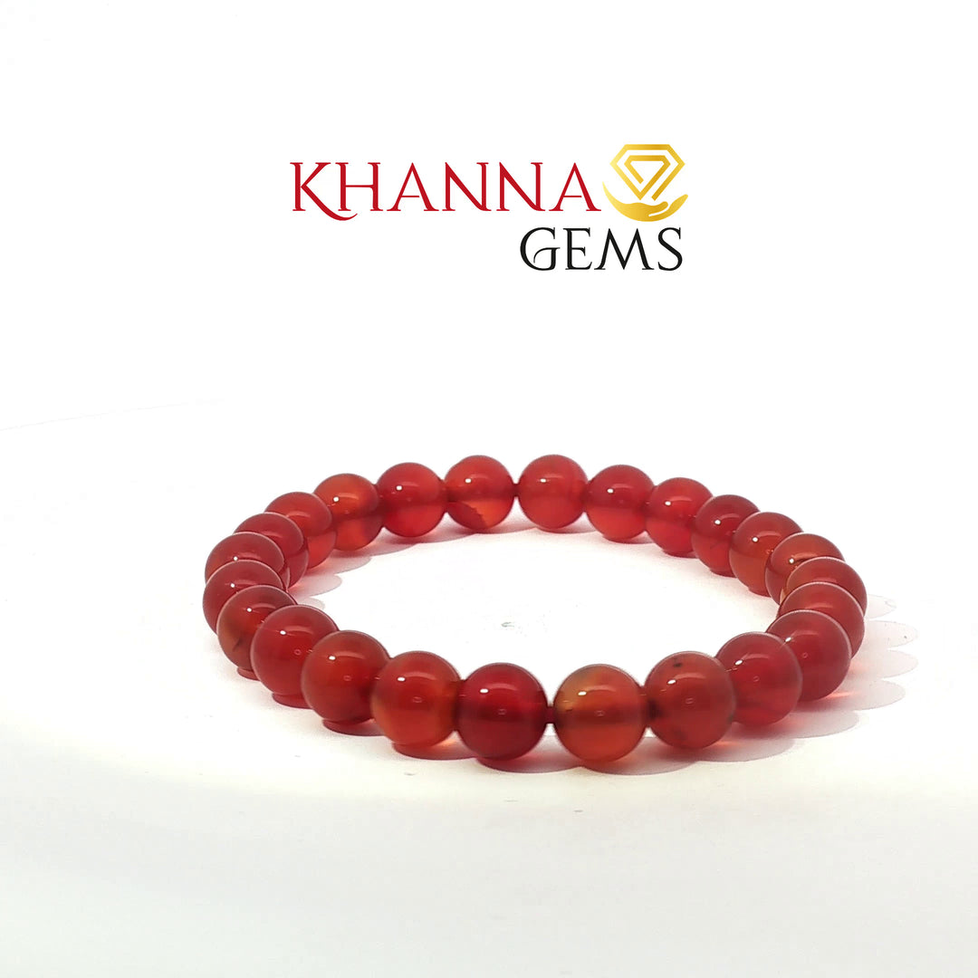 Natural Carnelian Bracelet