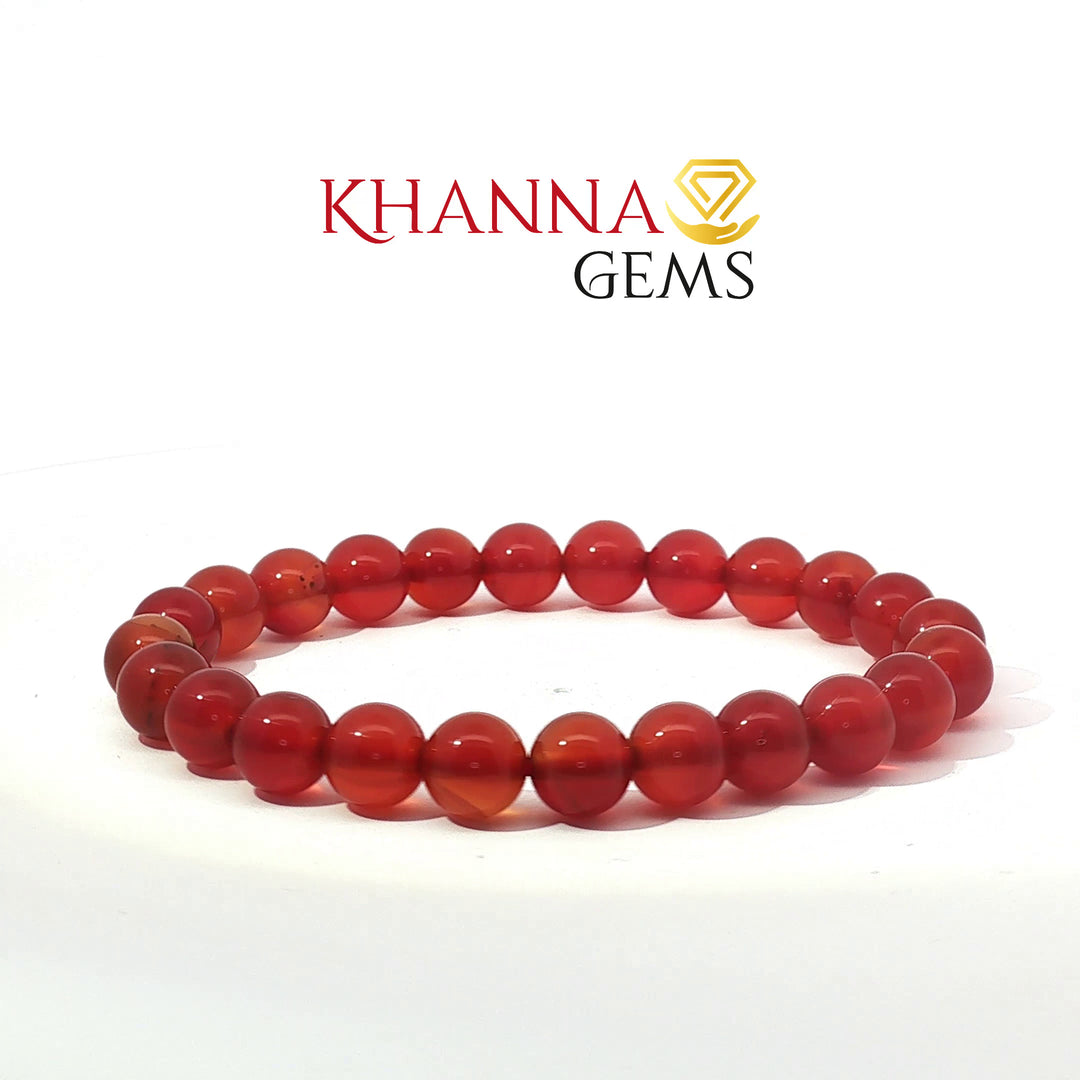 Natural Carnelian Bracelet