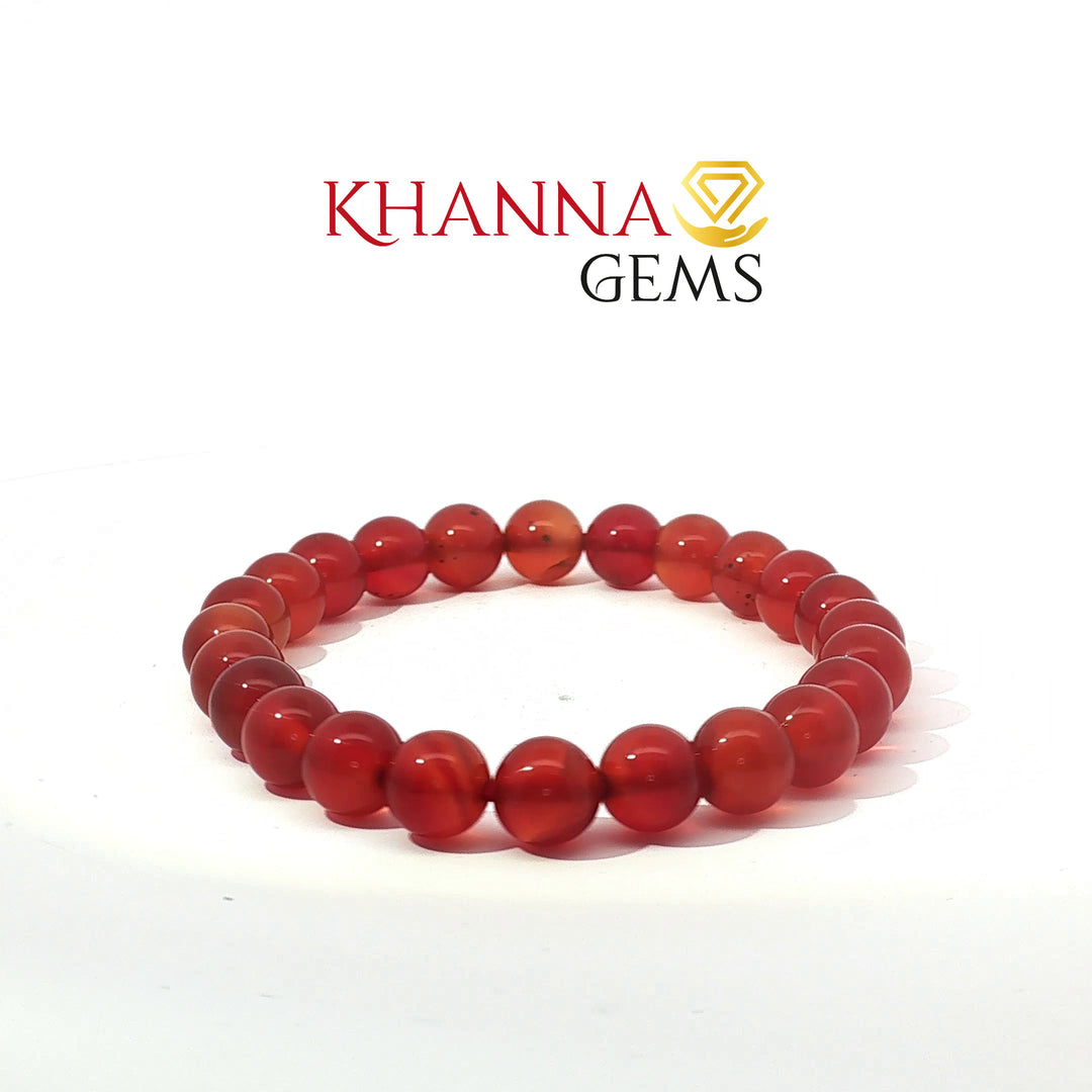 Natural Carnelian Bracelet