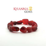Load image into Gallery viewer, Natural Red Carnelian Tumble Bracelet