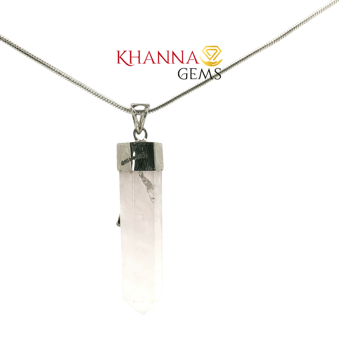 8.30/GM Rose Quartz Pendent - N0019
