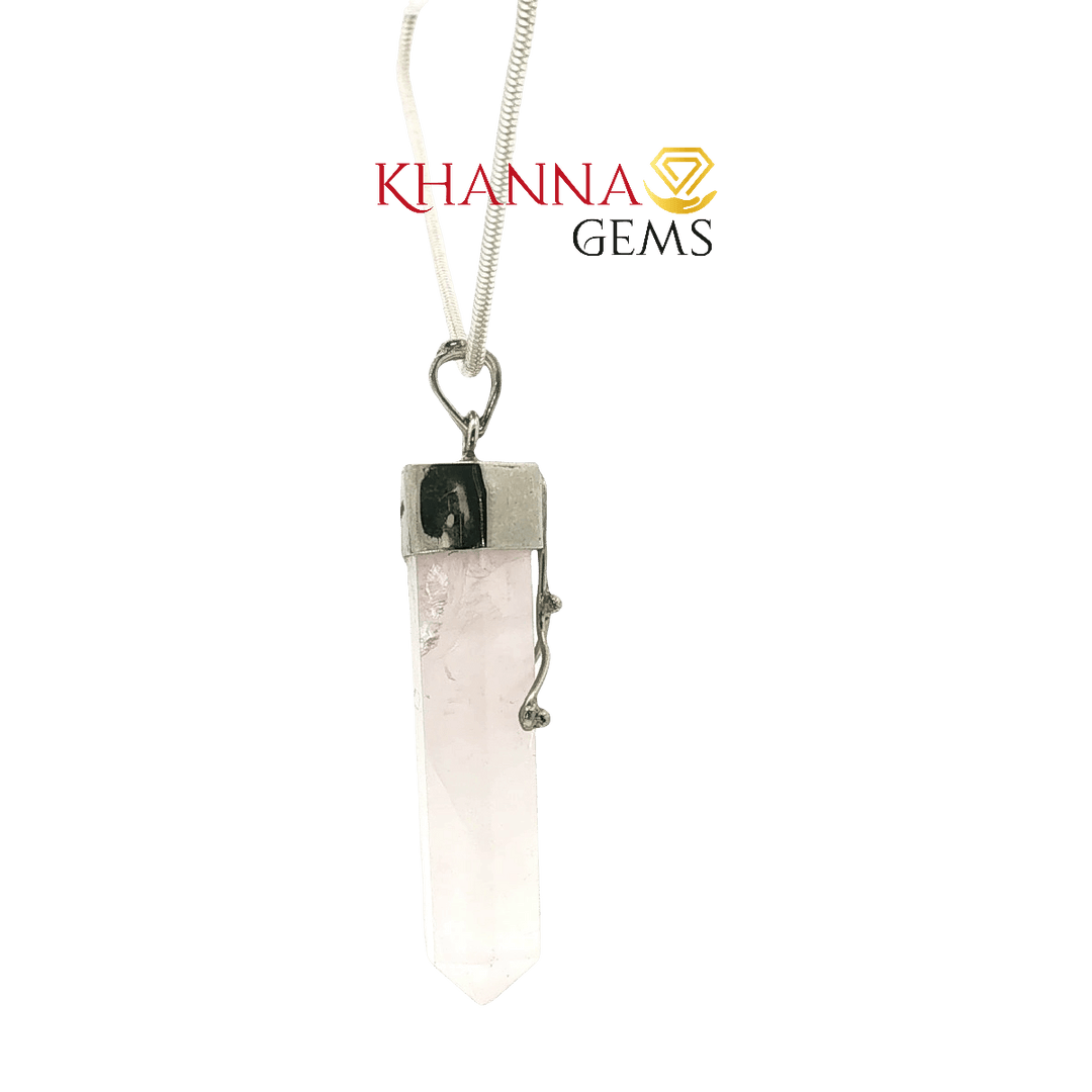 8.30/GM Rose Quartz Pendent - N0019