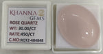 Load image into Gallery viewer, 30.00/CT Healing Rose Quartz Stone with Govt. Lab Certificate-484848