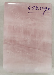 453.10/GM NATURAL ROSE QUARTZ BRICK