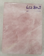Load image into Gallery viewer, 612.80/GM NATURAL ROSE QUARTZ BRICK