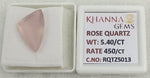 Load image into Gallery viewer, 5.40/CT Healing Rose Quartz Stone with Govt. Lab Certificate-RQTZ5013