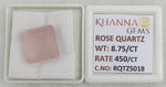 Load image into Gallery viewer, 8.75/CT Healing Rose Quartz Stone with Govt. Lab Certificate-RQTZ5018