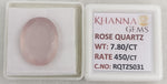 Load image into Gallery viewer, 7.80/CT Healing Rose Quartz Stone with Govt. Lab Certificate-RQTZ5031