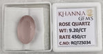 Load image into Gallery viewer, 9.20/CT Healing Rose Quartz Stone with Govt. Lab Certificate-RQTZ5034