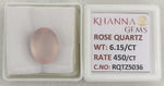 Load image into Gallery viewer, 6.15/CT Healing Rose Quartz Stone with Govt. Lab Certificate-RQTZ5036