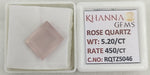 Load image into Gallery viewer, 5.20/CT Healing Rose Quartz Stone with Govt. Lab Certificate-RQTZ5046