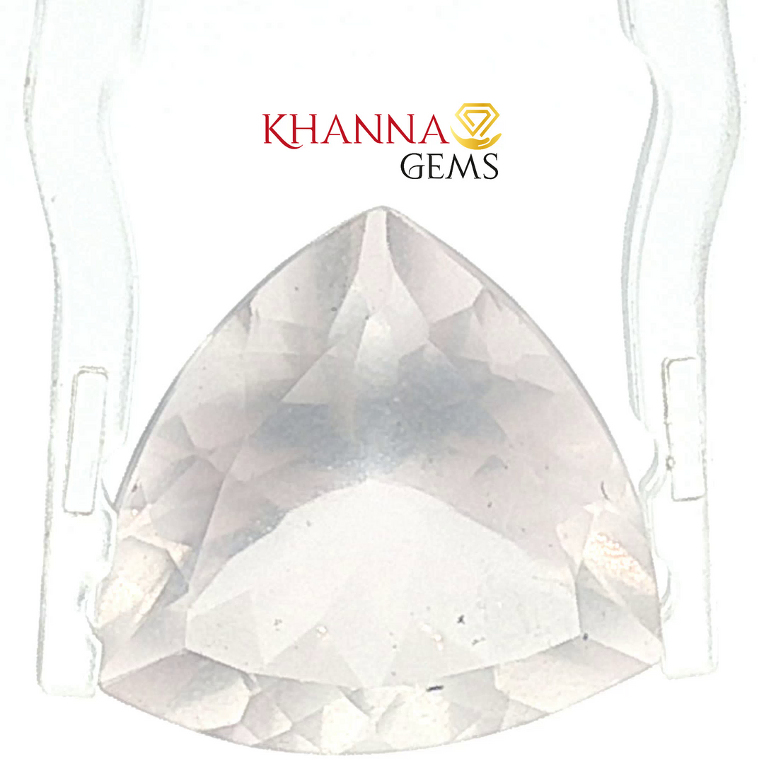 9/CT Natural Certified Rose Quartz Gemstone -RQUATRA0577