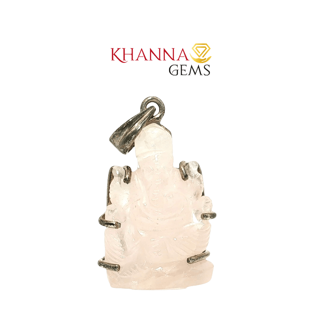 11.66/GM ROSE QUATZ GANESHA JI - N 202